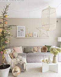 Uldtæppe - Coastal (creme)