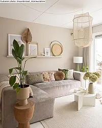 Uldtæppe - Coastal (creme)