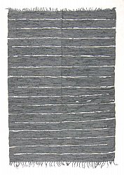Kludetæppe - Nordal Design (grå, 100 % læder)
