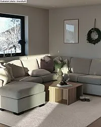 Wilton-tæppe - Sunayama (hvid)