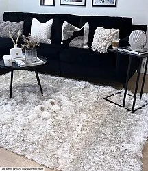 Ryatæpper - Janjira (hvid)