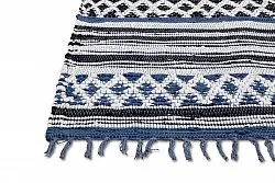 Kludetæppe - Orissa (blå)