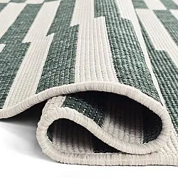 Rundt tæppe - Indoor/Outdoor Otto (grøn)