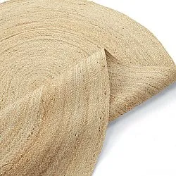 Oval jutetæppe - San Francisco (jute)
