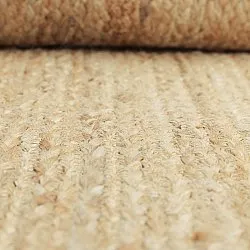 Oval jutetæppe - San Francisco (jute)