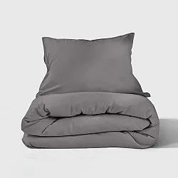 Sengetøjssæt - Lysander (mørkegrå)