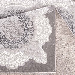 Wilton-tæppe - Sari (grå)