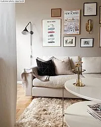 Ryatæpper - Kanvas (beige)