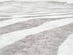 Wilton-tæppe - Osaka (grå/hvid)