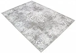 Wilton-tæppe - Santi (grå/hvid)