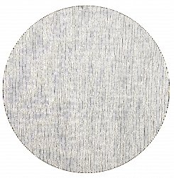 Runde tæpper - Otago (sort/hvid)