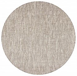 Tapis rond - Otago (marron)