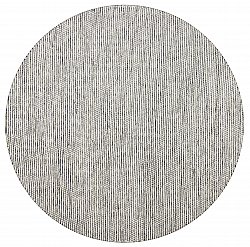 Tapis rond - Otago (gris/noir)