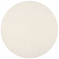 Tapis rond - Otago (blanc)