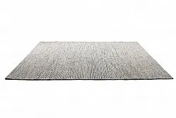 Uldtæppe - Otago (grå/sort)