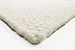 Uldtæppe - Otago (hvid)