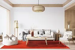 Wilton-tæppe - Bidarray (rød)