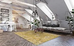 Wilton-tæppe - Gombalia (gul)