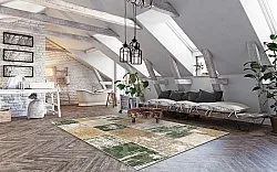 Wilton-tæppe - Ephesus (grøn)