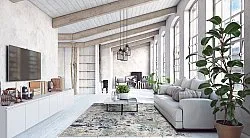 Wilton-tæppe - Hiboun (blå)