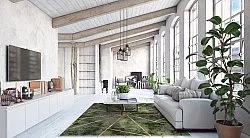 Wilton-tæppe - Bellizzi (grøn)