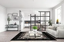 Wilton-tæppe - Livada (sort/multi)