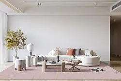 Wilton-tæppe - Marino (lyserød)