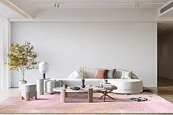 Wilton-tæppe - Bonn (lyserød)