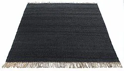 Jutetæppe - Nawa (jute/sort)