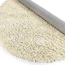 Rundt tæppe - Aliste Wool Shaggy (alabaster gleam)
