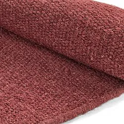 Rundt tæppe - Hamilton (dyb rød)