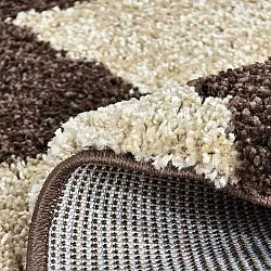 Runde tæpper - Albi (brun/beige)