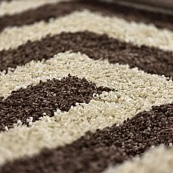 Runde tæpper - Imilchil (beige/brun)