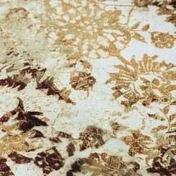 Rundt tæppe - Denizli (beige)