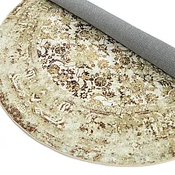 Rundt tæppe - Denizli (beige)