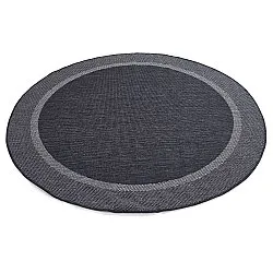 Rundt tæppe - Indoor/Outdoor Alta (antracit)