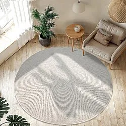 Rundt tæppe - Indoor/Outdoor Arlo (off-white)