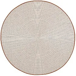 Rundt tæppe - Indoor/Outdoor Arlo (orange)