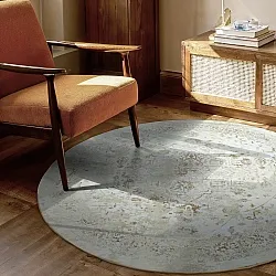 Rundt tæppe - Mateur (beige)