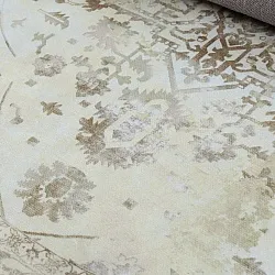 Rundt tæppe - Mateur (beige)
