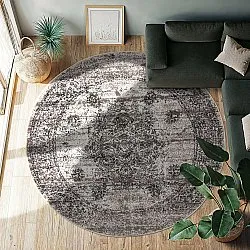 Rundt tæppe - Peking Royal (grå)