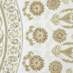 Rundt tæppe - Sandrigo (beige)