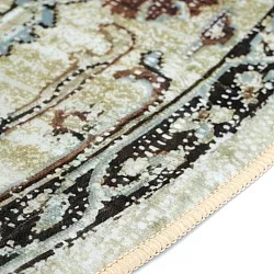 Rundt tæppe - Siliana (beige)