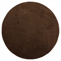 Rundt tæppe - Sunayama (chokolade)
