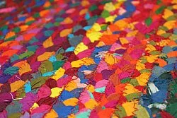 Kludetæppe - San Francisco (multi)