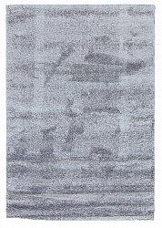 Elegance ryatæppe rya tæppe rund grå 60x120 cm 80x 150 cm 140x200 cm 160x230 cm 200x300cm