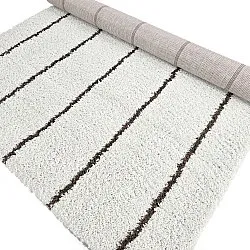 Ryatæpper - Eze (hvid/brun)