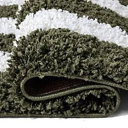 Ryatæpper - Imilchil (hvid/grøn)