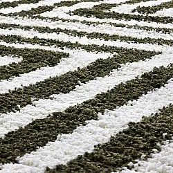 Ryatæpper - Imilchil (hvid/grøn)