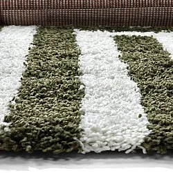 Ryatæpper - Imilchil (hvid/grøn)